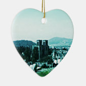 スコットランドインバーネスの城の芸術のスナップ38784のjGibney セラミックオーナメント (右)