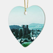 スコットランドインバーネスの城の芸術のスナップ38784のjGibney セラミックオーナメント (左)