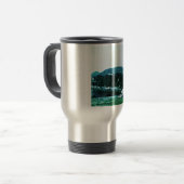 スコットランドインバーネスの城の芸術のスナップ38784のjGibney トラベルマグ (正面左)