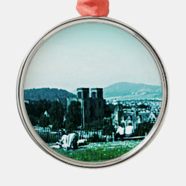 スコットランドインバーネスの城の芸術のスナップ38784のjGibney メタルオーナメント