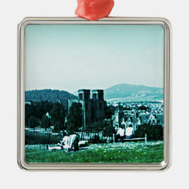 スコットランドインバーネスの城の芸術のスナップ38784のjGibney メタルオーナメント