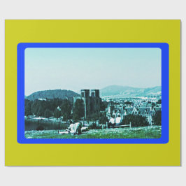 スコットランドインバーネスの城の芸術のスナップ38784のjGibney ラッピングペーパー