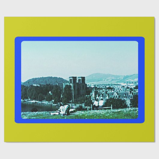 スコットランドインバーネスの城の芸術のスナップ38784のjGibney ラッピングペーパー (フラット)