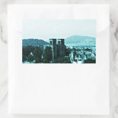 スコットランドインバーネスの城の芸術のスナップ38784のjGibney 長方形シール (バッグ)