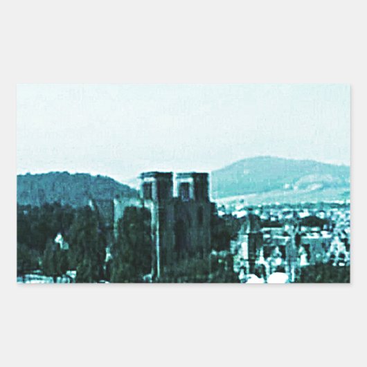 スコットランドインバーネスの城の芸術のスナップ38784のjGibney 長方形シール (正面)