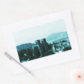 スコットランドインバーネスの城の芸術のスナップ38784のjGibney 長方形シール (封筒)