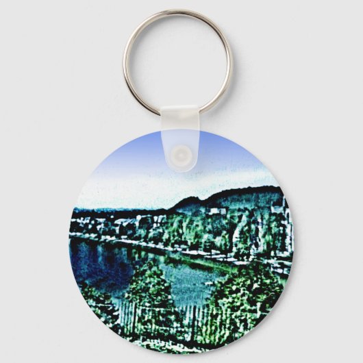 スコットランドインヴァネス建物ジギニーザミュージアムザズ キーホルダー (正面)