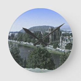 スコットランドインヴァネス建物ジギニーザミュージアムザズ ラウンド壁時計