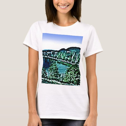 スコットランドインヴァネス建物ジギニーザミュージアムザズ Tシャツ (正面)