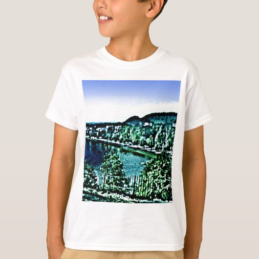 スコットランドインヴァネス建物ジギニーザミュージアムザズ Tシャツ (正面)