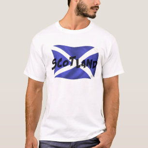スコットランドウェーブフラグ Tシャツ