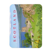 スコットランドウルクハートキャッスルビュー冷蔵庫用マグネット マグネット (縦)