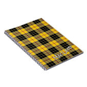 スコットランドオナークランドルイスタータンチェック ノートブック (右側)