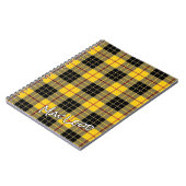 スコットランドオナークランドルイスタータンチェック ノートブック (左側)