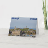 スコットランドカード，エジンバラ カード (正面)