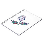 スコットランドギフトスコティスルタータンチェックプレイドギフト ノートブック (左側)