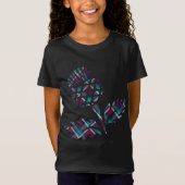 スコットランドギフトスコティスルタータンチェックプレイドギフト Tシャツ (正面)