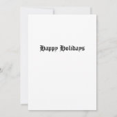 スコットランドクラムマクナブクリスマスカード (裏面)