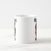 スコットランドクランスチュワートタータンチェックスコットランド コーヒーマグカップ (中央)