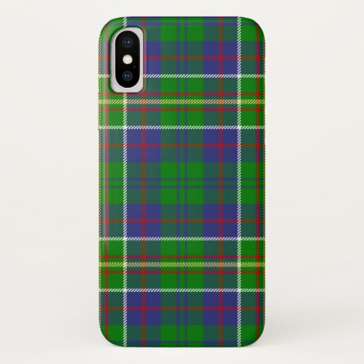スコットランドクランプタータータンチェックプレイド Case-Mate iPhoneケース (裏面)