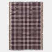 スコットランドクランマクファーソンタータンチェック スローブランケット (正面縦)