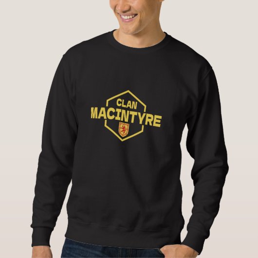 スコットランドクランマッキンタイア スウェットシャツ (正面)