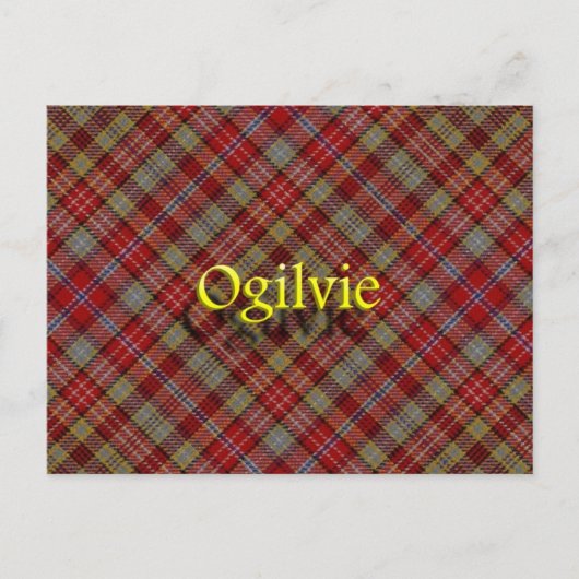 スコットランドクランOgilvie ポストカード (正面)