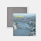 スコットランドグラスゴー磁石 マグネット (正面/裏面)