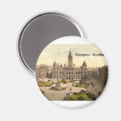スコットランドグラスゴーGeorge Square (St.K.) マグネット (正面/裏面)