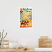 スコットランドゴルフコースプリント ポスター (キッチン)