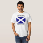 スコットランドゴードンのすばらしい一族 Tシャツ (正面フル)