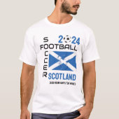 スコットランドサッカーカスタム2024 ANY YEAR Tシャツ (正面)