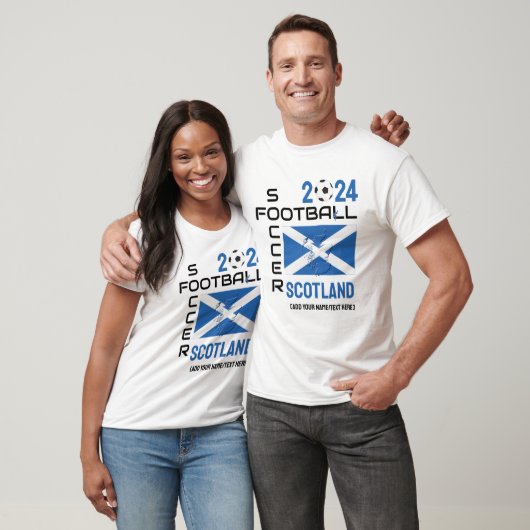 スコットランドサッカーカスタム2024 ANY YEAR Tシャツ (ユニセックス)