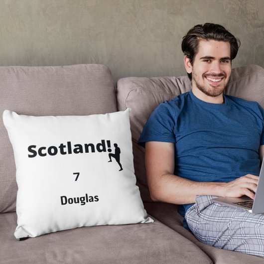 スコットランドサッカー、カスタマイズ可能 クッション