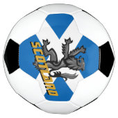 スコットランドサッカー&スコットランド国旗/スポーツ サッカーボール (回転)