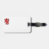 スコットランドサルタイヤ荷物タグ ラゲッジタグ (裏面横)