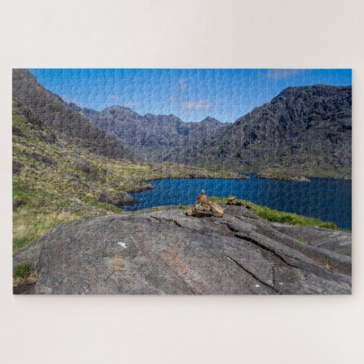 スコットランドジグソーパズル-ロッホコルイスク島スカイ ジグソーパズル (横)