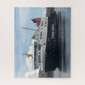 スコットランドジグソー島へのフェリーパズル ジグソーパズル (縦)