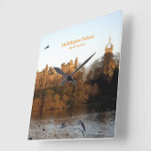 スコットランドズリンリトゴーパレススチュアート王室のスチュワート スクエア壁時計 (傾斜)