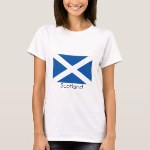 スコットランドセント・アンドリュースのsaltireの旗の記念品のTシャツ Tシャツ