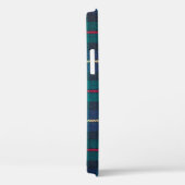 スコットランドタータンチェックの背景と格子縞の織り方p Case-Mate iPhoneケース (裏面 / 右)