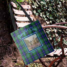 スコットランドダグラス氏の城絵画のトートバッグ トートバッグ