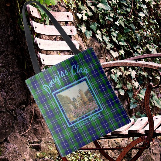 スコットランドダグラス氏の城絵画のトートバッグ トートバッグ