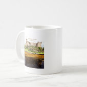 スコットランドダンビーガンキャッスル – MacLeod Clan コーヒーマグカップ (正面左)