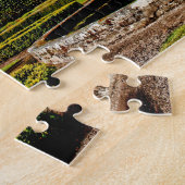 スコットランドダンロビンキャッスルガーデンズサザーランドクラン ジグソーパズル (側面)