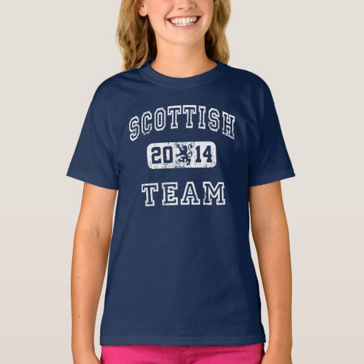 スコットランドチーム2014 Tシャツ (正面)