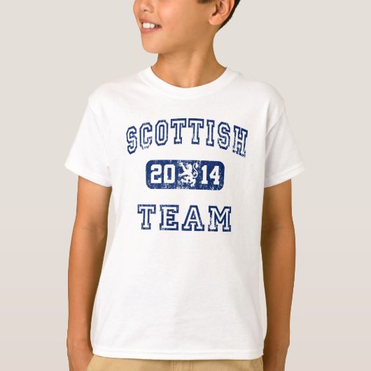 スコットランドチーム2014 Tシャツ (正面)