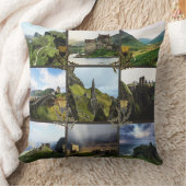 スコットランドティスルズオンフレイザータータンチェック枕 クッション (ブランケット)