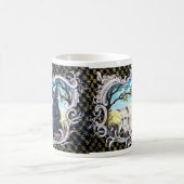 スコットランドテリアおよびカエル コーヒーマグカップ (中央)