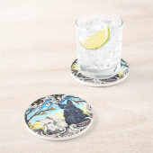 スコットランドテリアの景色 コースター (側面)